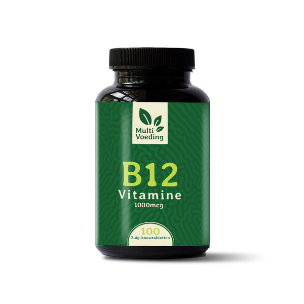 Vitamine B12 - 100 Zuig-kauwtabletten
