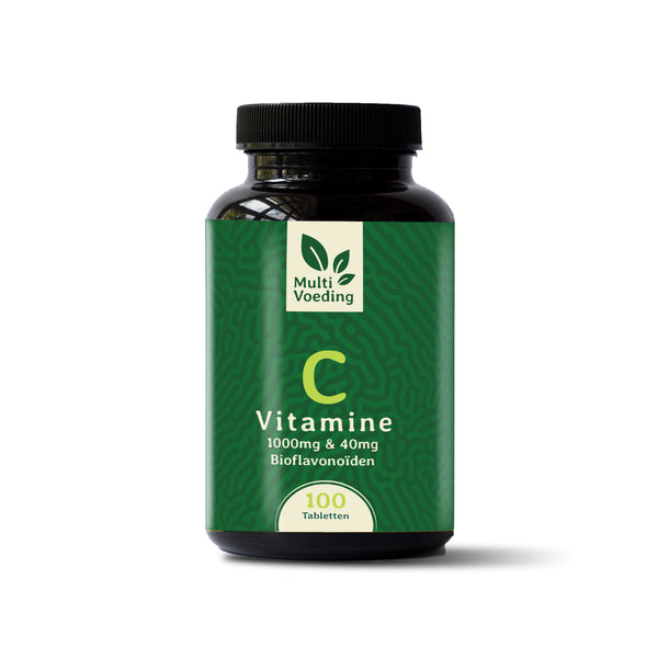 Vitamine C 1000mg & 40mg Bioflavonoïden - 100 Tabletten