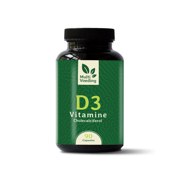 Vitamine D3 Cholecalciferol - 90 Capsules